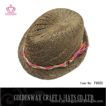 Custom Cowboy Hanf Fedora Hüte